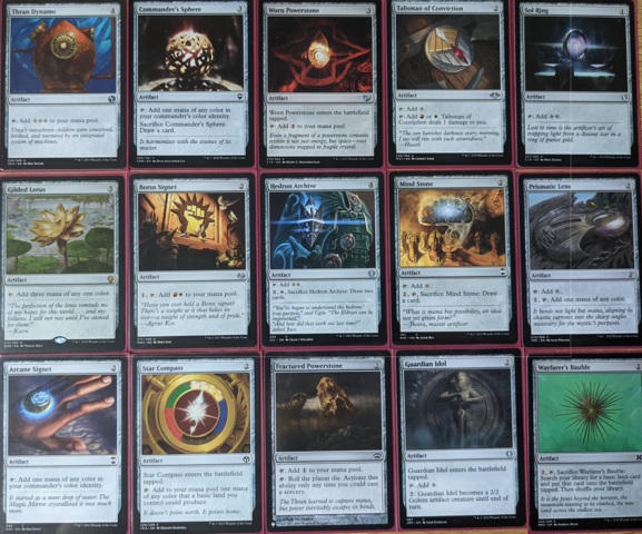 Osgir, the Reconstructor - Artifact EDH Deck (Custom 100 Card Commander Deck)